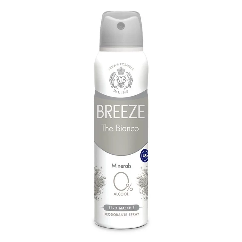 اسپری ضد تعریق بریز مدل دبیانکو Breeze The Bianco حجم 150 میل