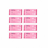 دستمال مرطوب اورتاپ مدل Makeup remover وزن 295 گرم، بدون الکل، حاوی ویتامین E، بسته 8 عددی